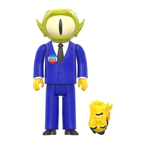 The Simpsons Treehouse of Horror President Kang 3 3/4-Inch ReAction Figure