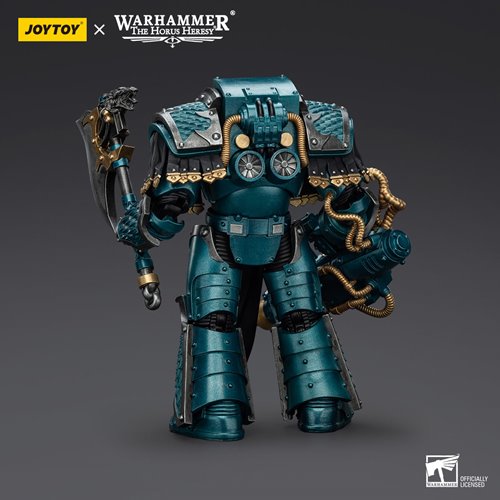 Joy Toy Warhammer The Horus Heresy Alpha Legion Lernaean Terminator with Conversion Beam Cannon 1:18