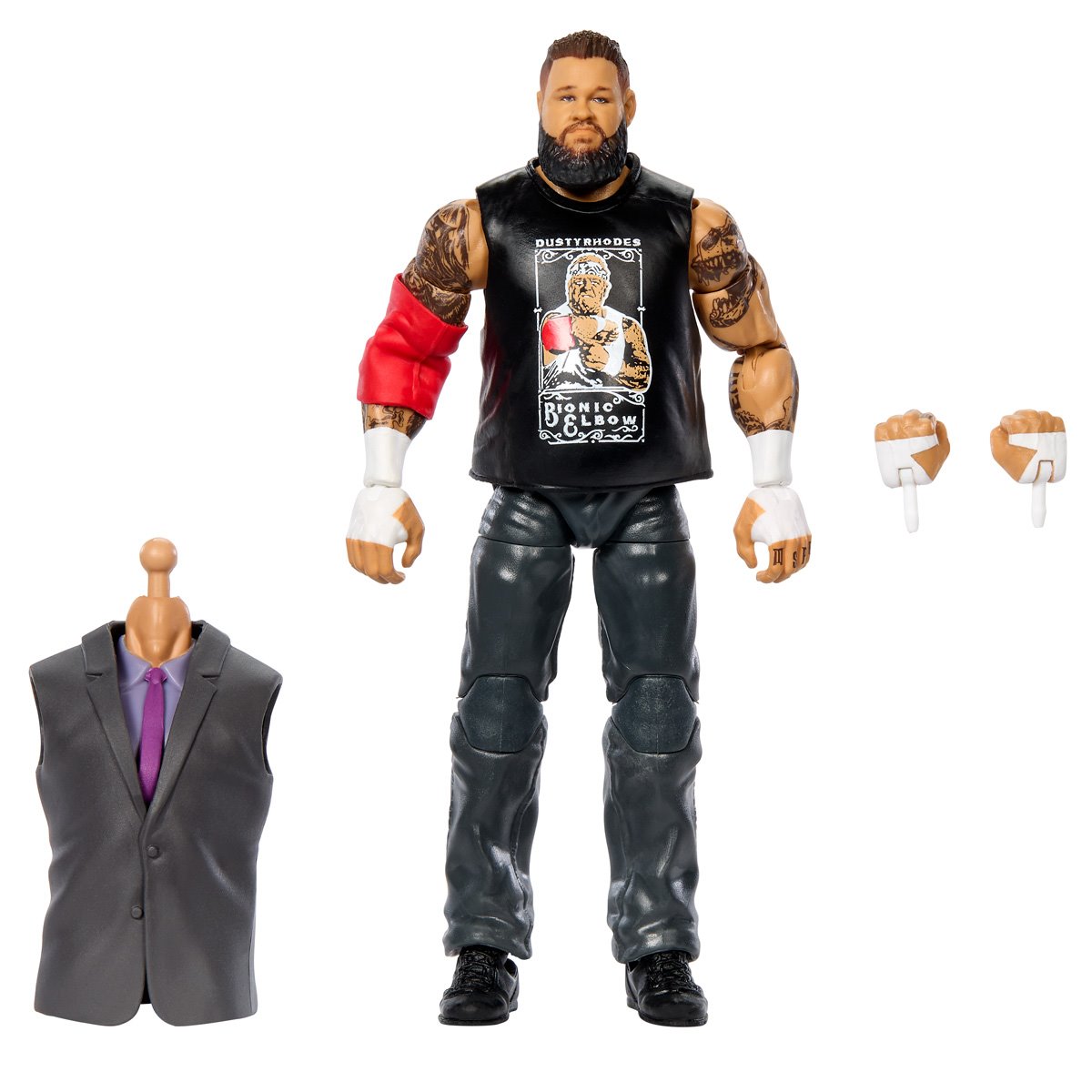 Action Figure WWE Survivor Series Elite 2024 Bushwhacker Butch, Collezione Da 15 Cm, Dettagliata E Articolata, Personaggio Leggendario