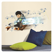 Miles From Tomorrowland Miles and Merc Burst Peel and Stick Giant Wall Decal