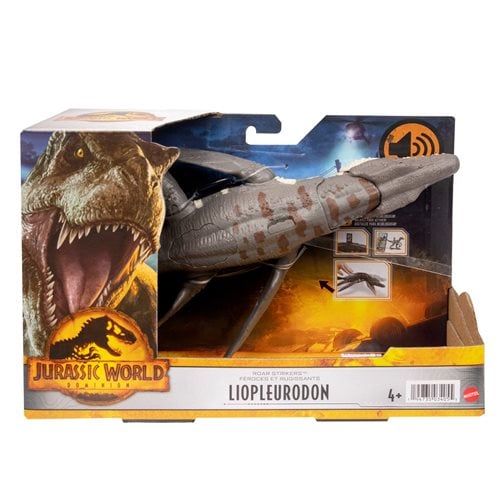 Jurassic World Roar Strikers Liopluerodon with Sound