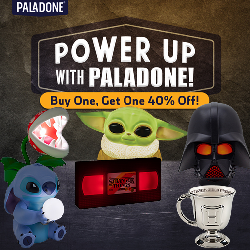 Buy One, Get One 40% Off on Paladone