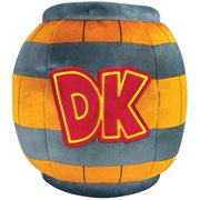 Club Mocchi Mocchi Donkey Kong DK Barrel Mega 15-Inch Plush