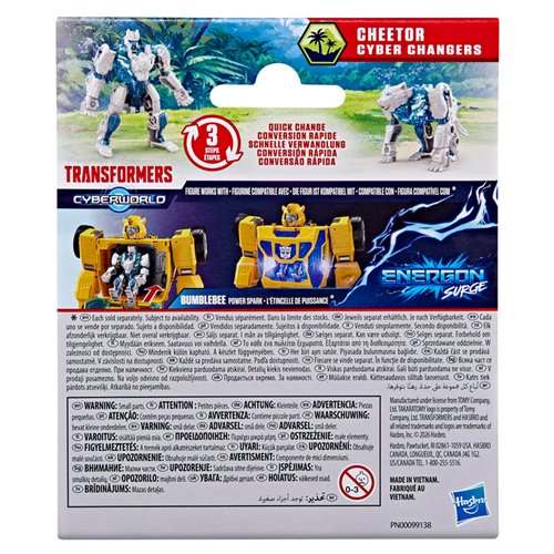 Transformers Cyberworld Cheetor Cyber Changers Energon Surge