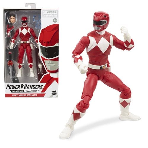 Power Rangers Lightning Collection Mighty Morphin Red Ranger  6-Inch Action Figure