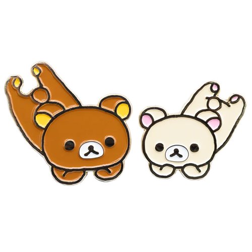 Rilakkuma and Friends Mystery Blind-Box Random Enamel Pin 2-Pack