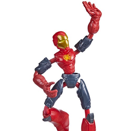 Avengers Bend and Flex Missions Iron Man Fire Mission Action Figure