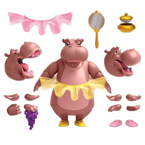 Disney Ultimates Fantasia Hyacinth Hippo Action Figure