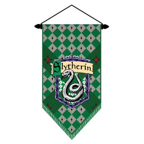 Harry Potter Slytherin Wall Scroll - Entertainment Earth