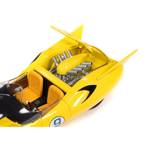 Speed Racer Shooting Star 1:18 Scale Die-Cast Metal Vehicle with Racer X Figure