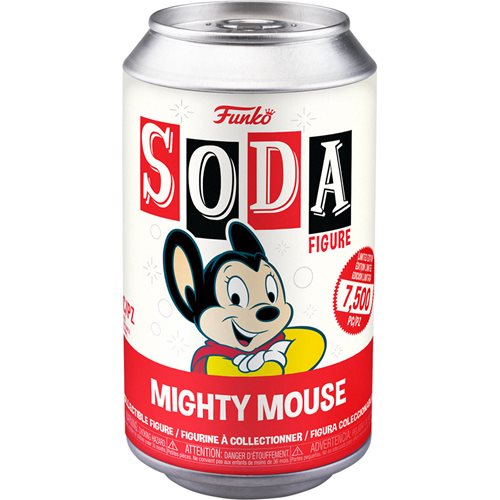 Mighty Mouse Vinyl Soda Figure