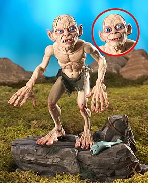 ToyBiz Lord of the Rings Deluxe Talking Gollum Action Figure