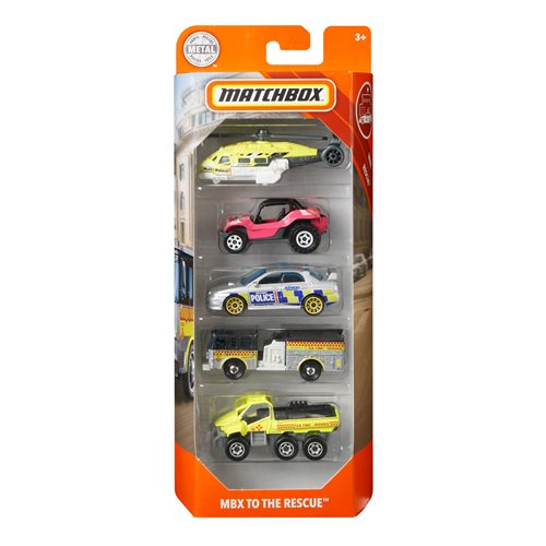 Matchbox Car Collection 5-Pack 2022 Mix 1 Vehicle Case of 12