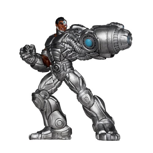 DC Direct Collector Vinyl Wave 4 Cyborg Todd's Mods Limited Edition 4 1/2-Inch Scale Posed Figure