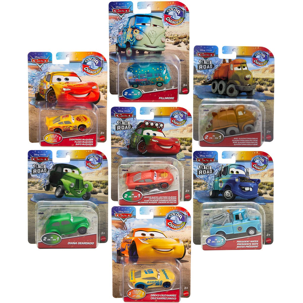 Cars Color Changers : Scale  Mix  Case of
