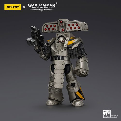 Joy Toy Warhammer The Horus Heresy Iron Warriors Tyrant Siege Master with Rocket 1:18 Scale Action F