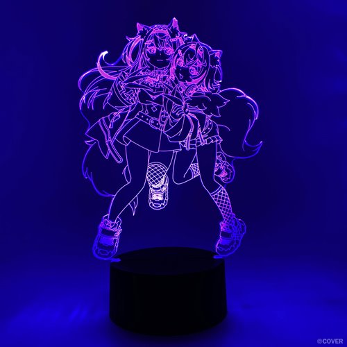 Hololive Advent Fuwawa and Mococo Abyssgard Otaku Lamp