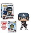 Avengers: Endgame Captain America Pop! with Collector Cards