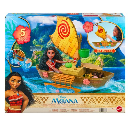 Moana Ocean Voyager Canoe Playset