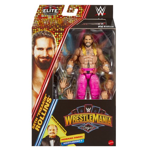 WWE 2025 WrestleMania Elite Action Figure Case of 5