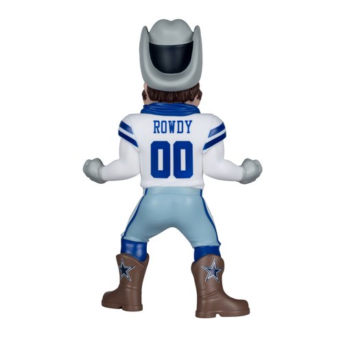 NFL SportsPicks Dallas Cowboys Rowdy Mascot 8-Inch Posed Figure