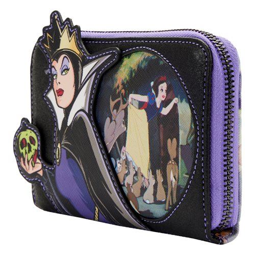 Snow White Evil Queen Zip-Around Wallet