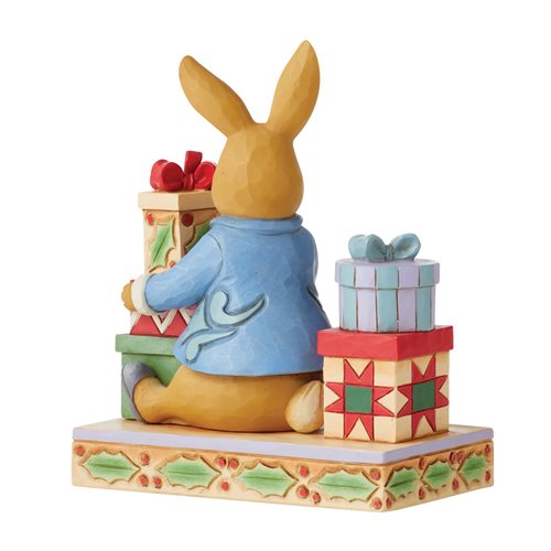 Beatrix Potter Peter Rabbit with Presents by Jim Shore Statue