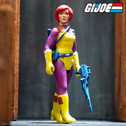 G.I. Joe DIC Purple Scarlett 3 3/4-Inch ReAction Figure