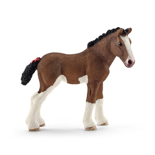 Farm World Clydesdale Foal Collectible Figure