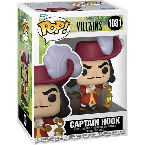 Disney Villains Captain Hook Pop! Vinyl Figure