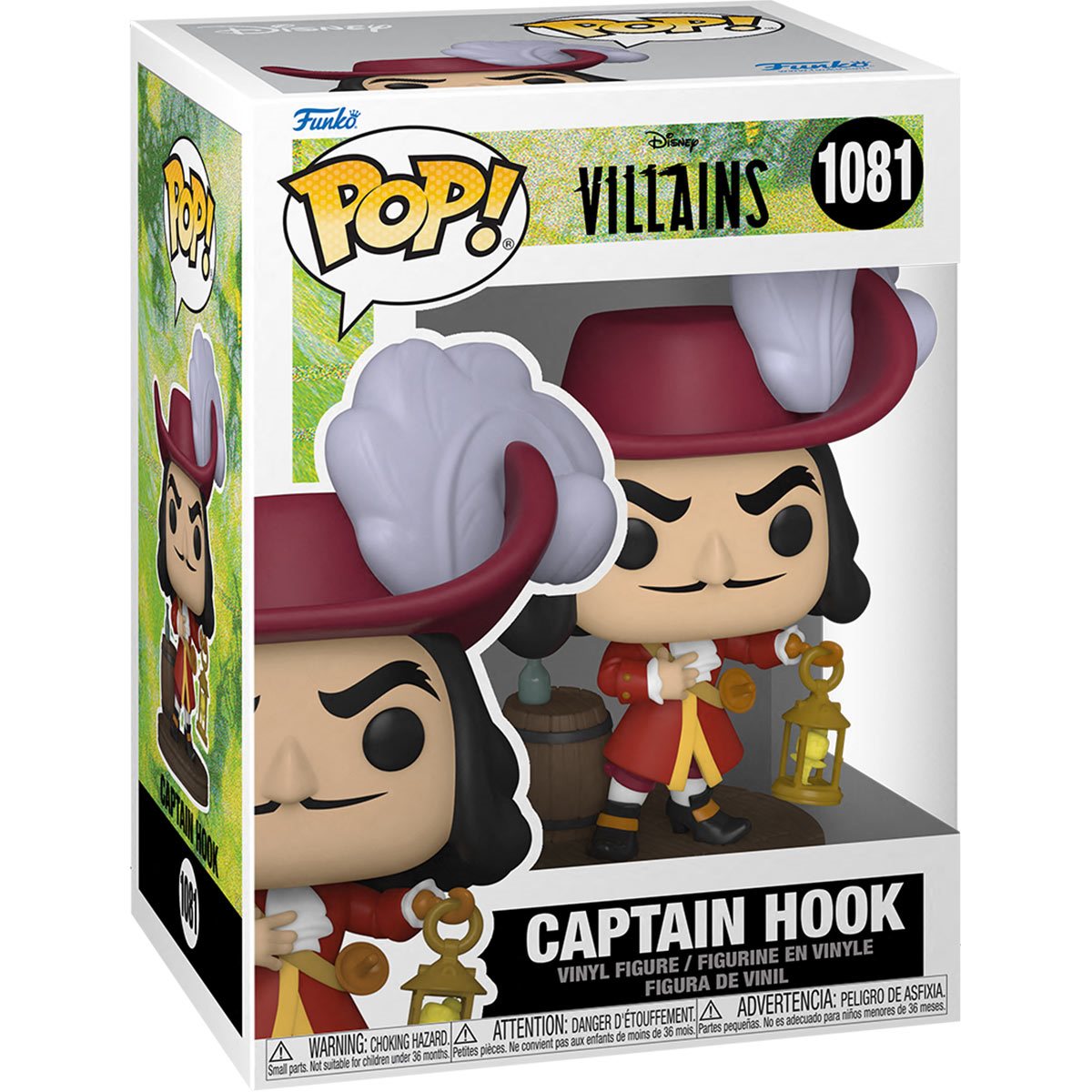Unbranded, Toys, Captain Hook Peter Pan Action Figure Toy Figure Disney  Pixar