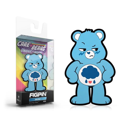 Care Bears: Unlock the Magic Grumpy Bear FiGPiN Mini Enamel Pin