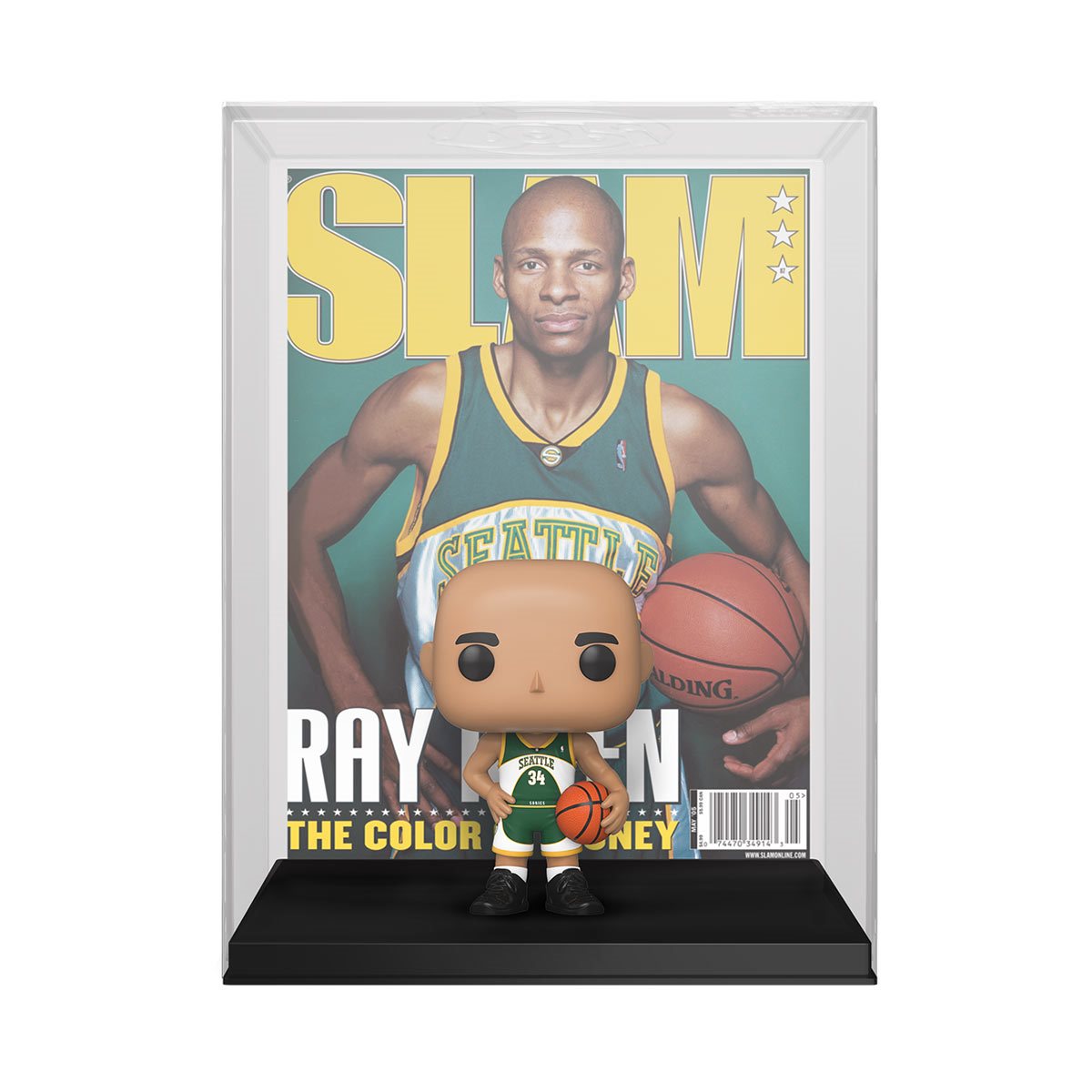 Pop NBA Legends Gary Payton Sonics Home Jersey Vinyl Figure (Other) 