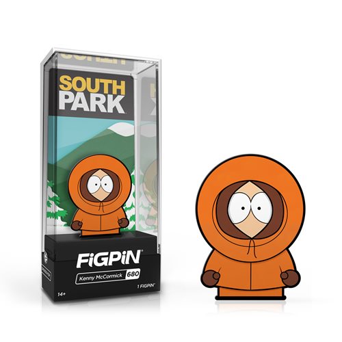 South Park Kenny McCormick FiGPiN Classic Enamel Pin