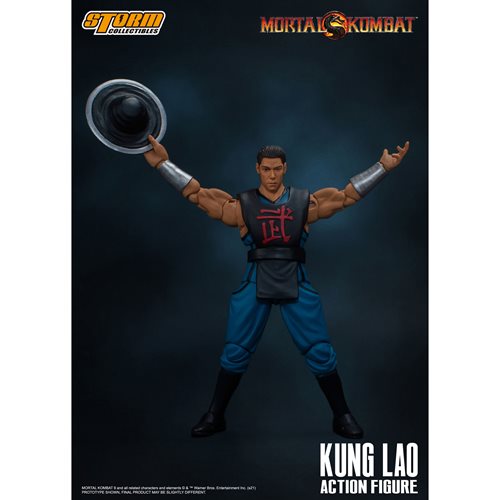 Mortal Kombat Kung Lao 1:12 Scale Action Figure
