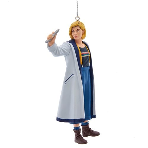Doctor Who 13th Doctor with Sonic Screwdriver 5-Inch Ornament