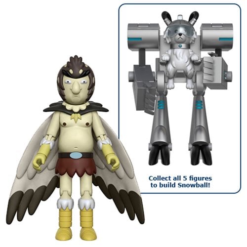 Rick and Morty Bird Person 5" Articulated Action Figure 