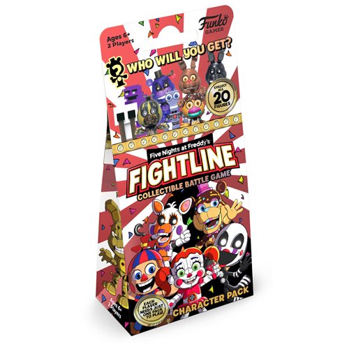 Five Nights at Freddy's Fightline Collectible Battle Game Character Mini-Figure Pack Random 4-Pack
