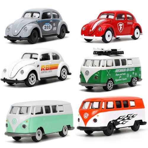Punch Buggy Wave 4 1:64 Scale Die-Cast Vehicle Case of 6