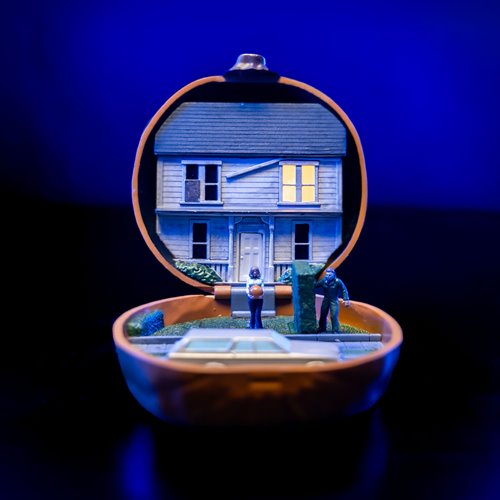 Halloween (1978) Myers House Pumpkin Micro Maniacs Playset