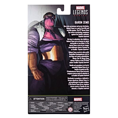 Marvel Legends Series Baron Zemo Classic Comics 6-Inch Action Figure