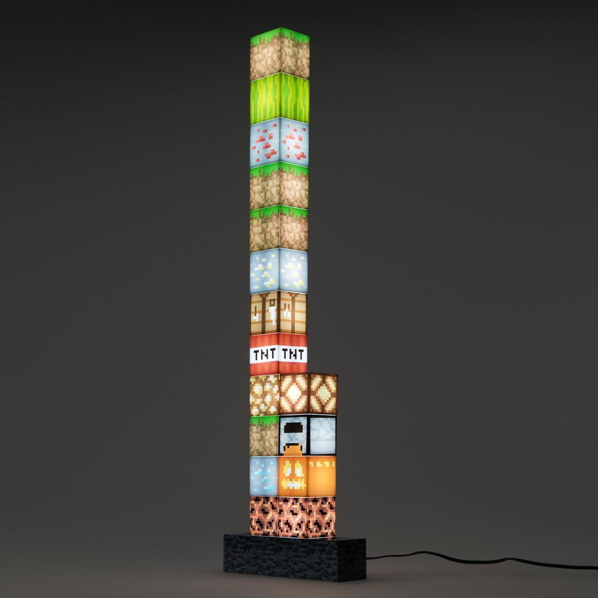 Minecraft Block Building Light: A modular Minecraft-themed mood light.