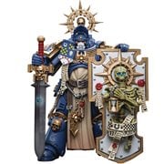 Joy Toy Warhammer 40,000 Ultramarines Primaris Captain with Relic Shield and Power Sword 1:18 Scale Action Figure