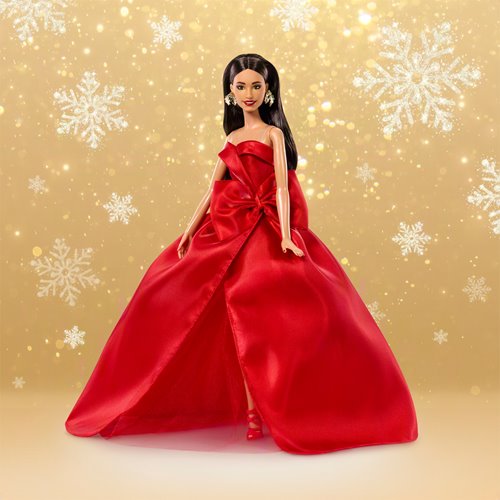 Barbie 2026 Holiday Barbie Doll with Light Brown Hair