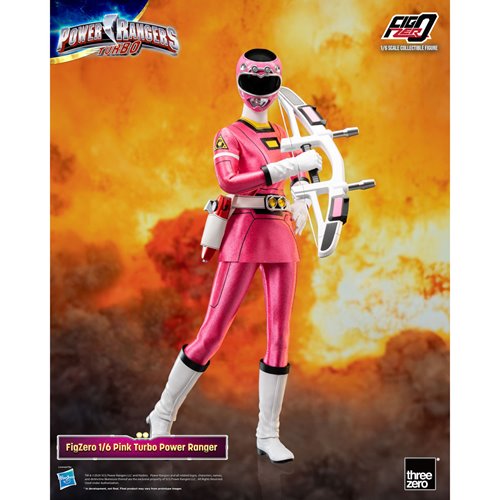 Power Rangers Turbo Pink Turbo Power Ranger FigZero 1:6 Scale Action Figure