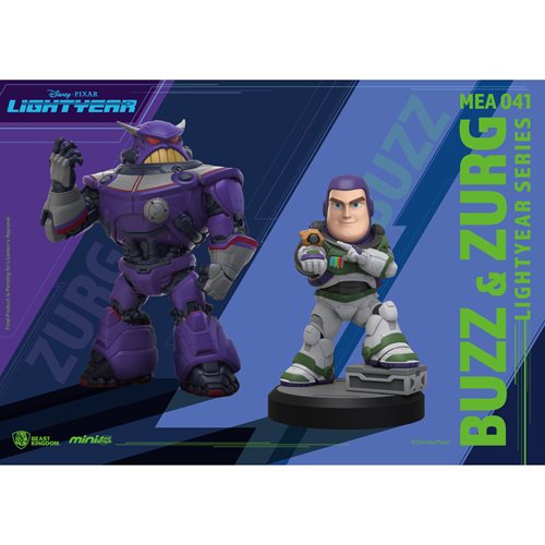 Lightyear Buzz Lightyear and Zurg MEA-041 Mini-Figure 2-Pack