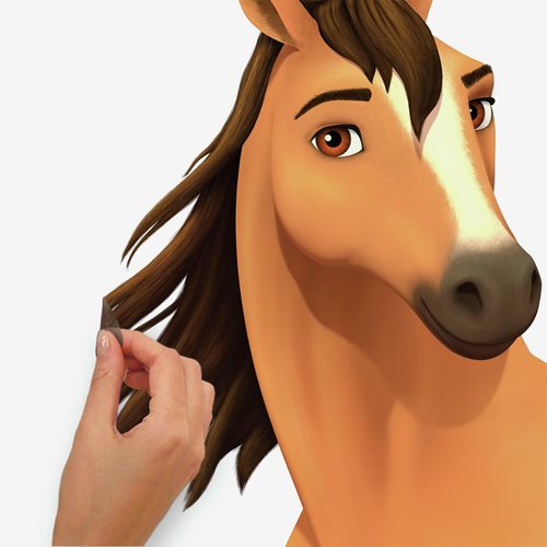 Spirit Riding Free Peel and Stick Giant Wall Decals