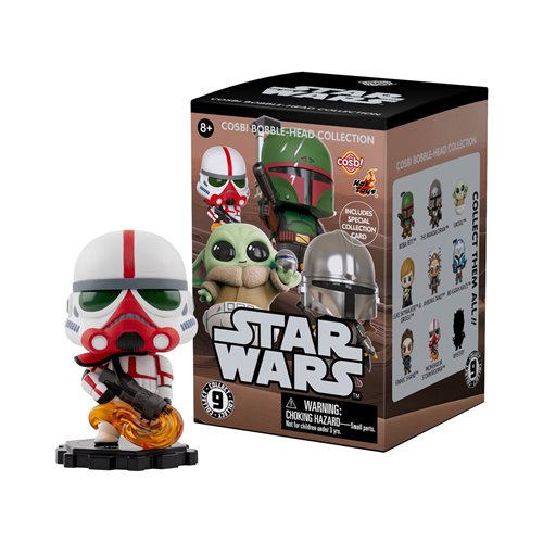 Star Wars Cosbi Bobble Head Collection Blind-Box Mini-Figure Case of 8