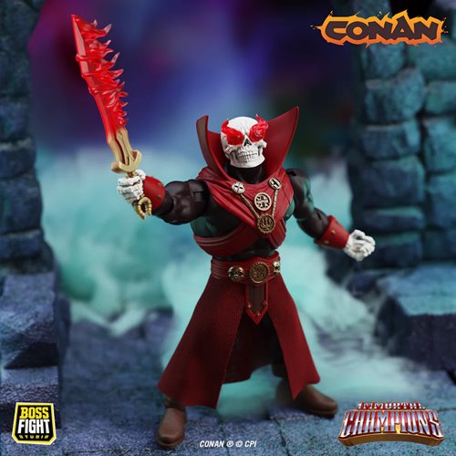 Thulsa Doom Undead Sorcerer Immortal Champions Action Figure