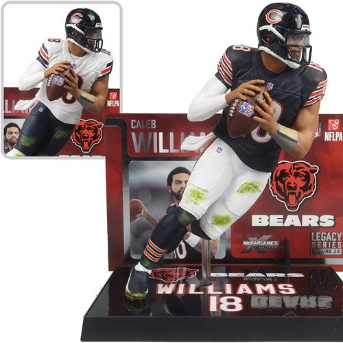 NFL SportsPicks 2024 Wave 2 Chicago Bears Caleb Williams 7-Inch Scale Posed Figure